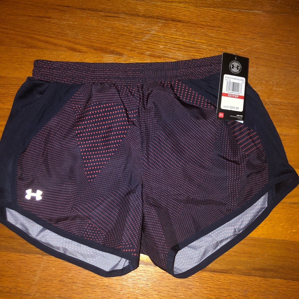 Under Armour BRAND NEW WITH TAGS Blue/Pink Under Armour Shorts